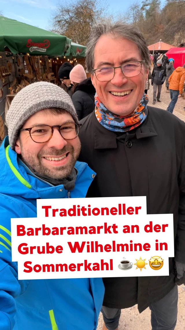 15. Barbaramarkt gestern und heute am Kupferbergwerk Grube Wilhelmine in Sommerkahl im Kahlgrund 🤗 Wie jedes Jahr wunderschön 🤩 #sommerkahl #kahlgrund #landkreisaschaffenburg