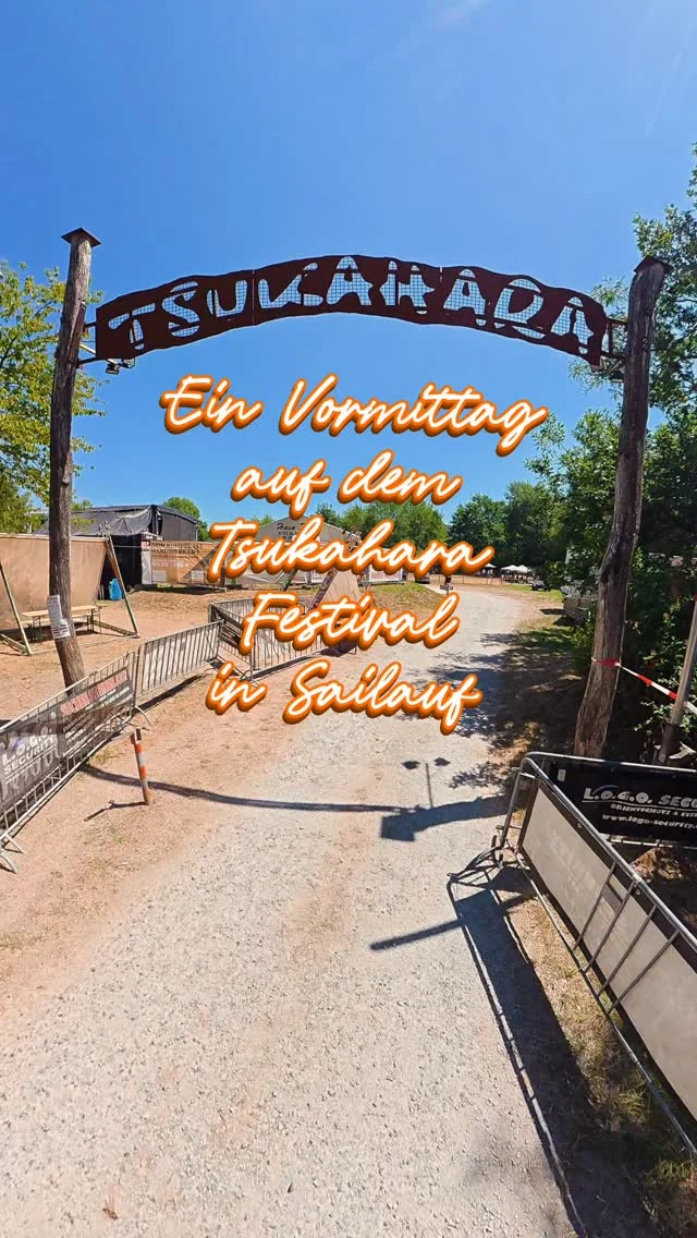 ☀️ Samstag Vormittag @tsukahara.festival in Sailauf 🎸🏐 zusammen mit der besten Kinderturnen-Getränkestand-Crew 🍻 #festival #sailauf #spessart